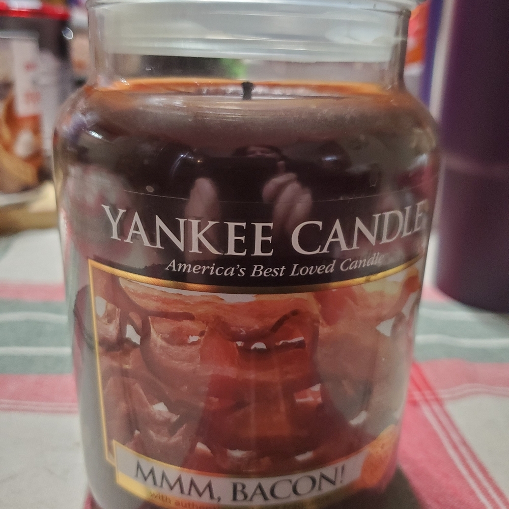 Yankee Candle Retired MMM,Bacon!